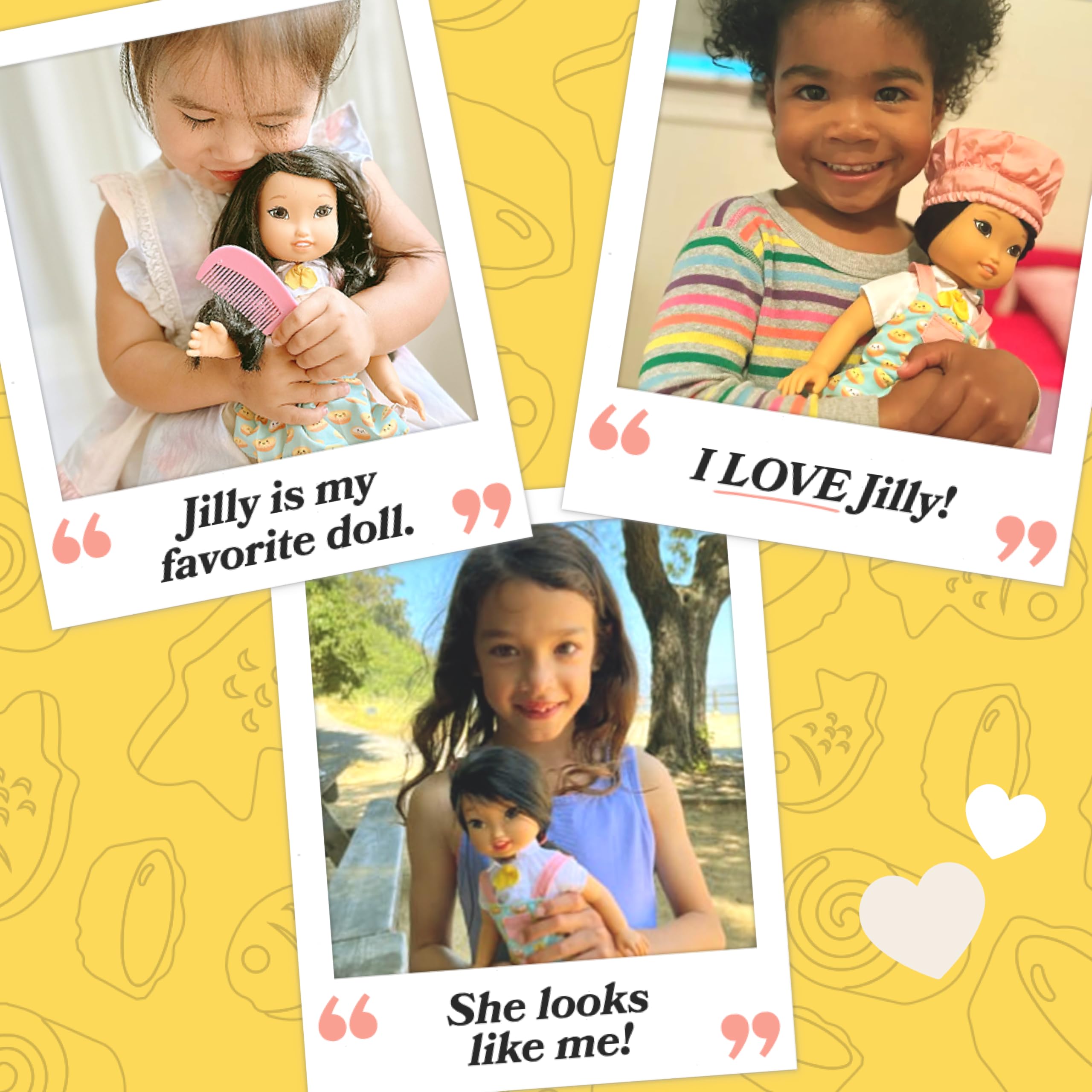 Jilly Bing Asian Baby Doll - Authentic Asian Doll, Multicultural